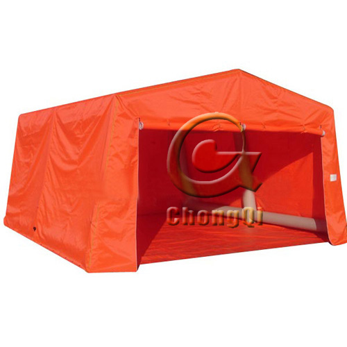 Inflatable medical tents